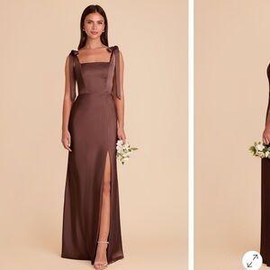 Birdy Grey Chocolate Brown Maxi Dress